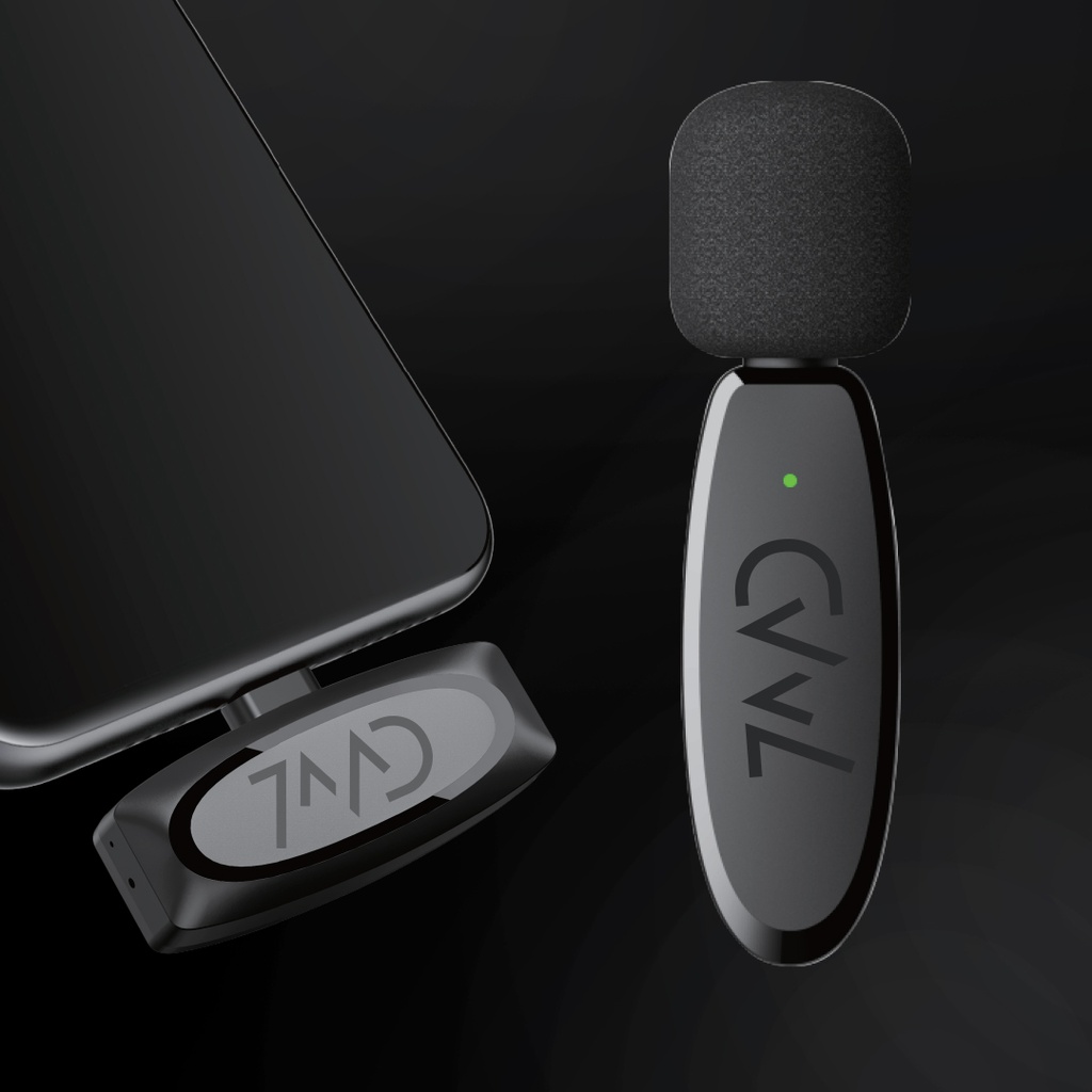 7MD Wireless Microphone - Smart Noise Cancellation, Sound & Picture Sync - Perfect for Interviews, Live Shows, Vlogs With | 24 Months Warranty |