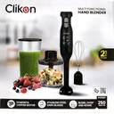 Clikon CK2667 (250 WATTS) Multi-Functional Hand Blender: Powerful Copper Motor, Stainless Steel Blades for Effortless Blending, Chopping and Whisking With |24 Months Warranty|
