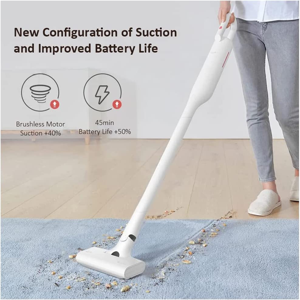 Deerma VC01 Max Lightweight Cordless Stick Handheld Vacuum Cleaner with Mopping Function White