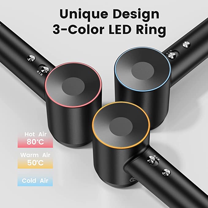 LAIFEN ELECTRICAL HAIR DRYER  | LOW NOISE | LIGHTWEIGHT | FAST DRYING | BLACK COLOR | LF03-BLG-UK |