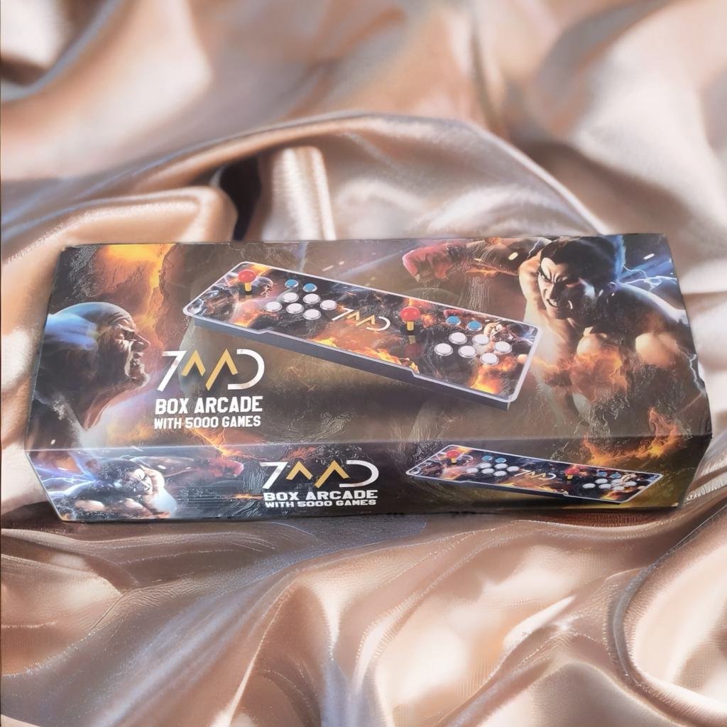 7MD BOX ARCADE | 5000 GAMES IN 1 | FULL HD GRAPHICS | SUPPORTS HDMI / VGA /AUX / USB
