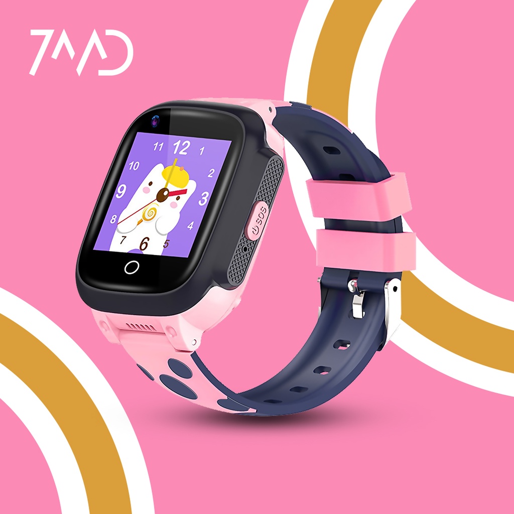 7MD SMART WATCH FOR CHILDREN | VOICE & VIDEO  CALLS | LOCATION | STEPS COUNTER | HEART RATE | 4G