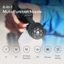 HOTO PORTABLE  MULTIFUNCATIONAL 20V CORDLESS HIGH PRESSURE WASHER | CLEAN YOU CAR / BIKE / PETS / WINDOWS | 4 SPEEDS | QWXCJ001 |