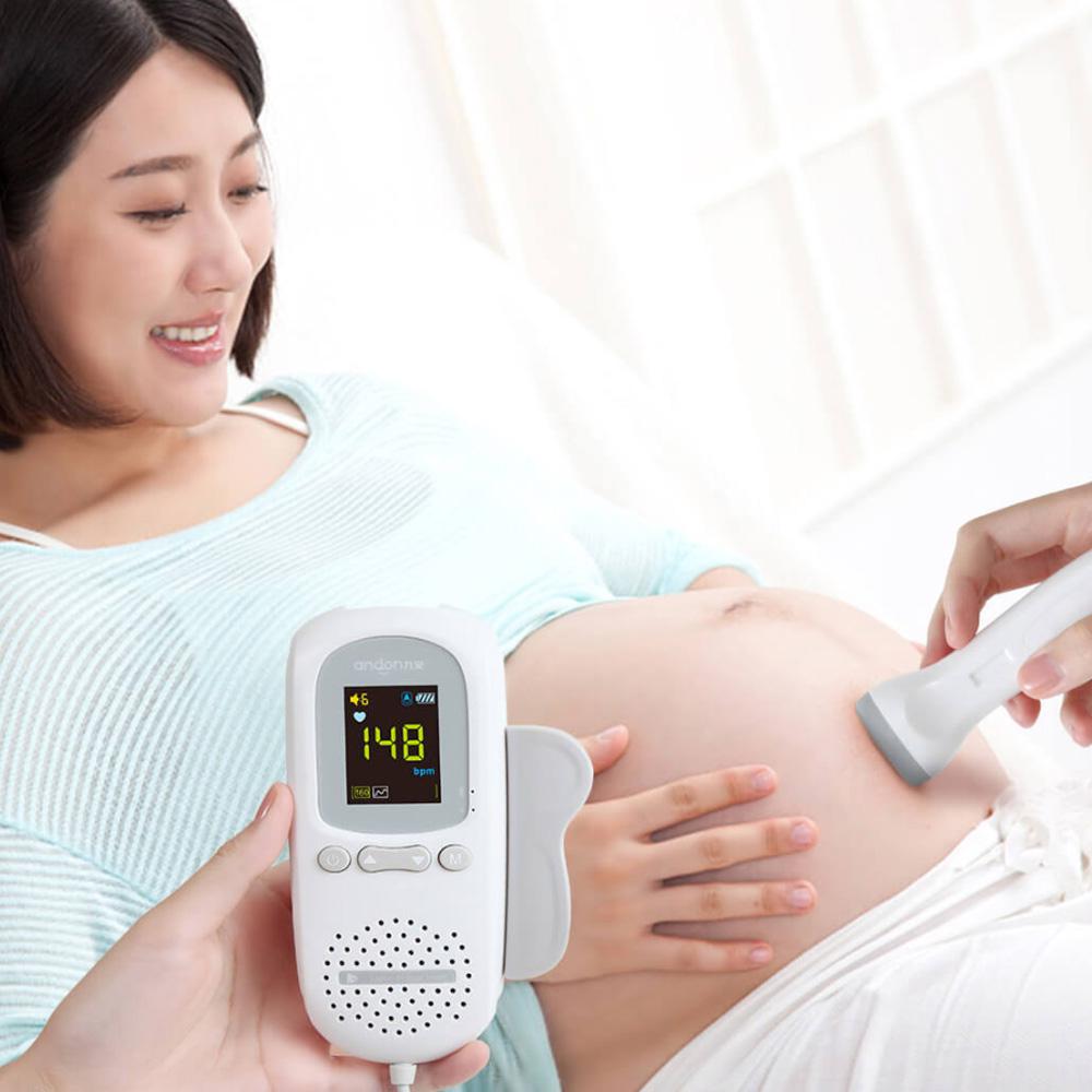 Xiaomi Mijia Andon Doppler Fetal Heartbeat Detector FD-600G 2.0MHz Advanced Sensitive Probe Smart