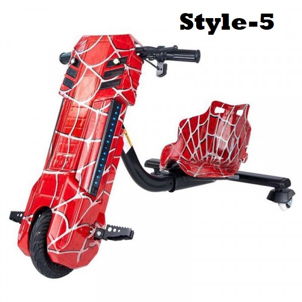 3 THREE WHEEL KIDS DRIFTING ELECTRIC SCOOTER FOR BOYS & GIRLS | SPEAKER | LED LIGHT & DISPLAY | 3 SPEEDS | 360° DEGREE DRIFTING | BLUETOOTH | JL001-8 |