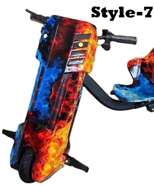 3 THREE WHEEL KIDS DRIFTING ELECTRIC SCOOTER FOR BOYS & GIRLS | SPEAKER | LED LIGHT & DISPLAY | 3 SPEEDS | 360° DEGREE DRIFTING | BLUETOOTH | JL001-8 |