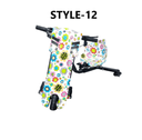 3 THREE WHEEL KIDS DRIFTING ELECTRIC SCOOTER FOR BOYS & GIRLS | SPEAKER | LED LIGHT & DISPLAY | 3 SPEEDS | 360° DEGREE DRIFTING | BLUETOOTH | JL001-8 |