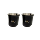 7MD Flask and Two Stainless Steel Cups, Keep Hot & Cold Beverages,  Luxurious Design, Double Wall Insulation | 12 Months Warranty |