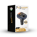 7MD Wireless Car Charger & MP3 Player | Fast Charging | Premium Sound Quality | Colorful Lightning | Wireless Music Playback | Battery Voltage Warning | U-disk/TF Card Playback | 12 Months Warranty | 7MD-01 |