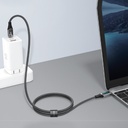 7MD LED Type-C toType-C Data Cable | Fast Charging & Stable Data Transfer | Quality Material |  Flexible & Durable | Wide Compatibility | Safe & Reliable | Premium Quality | 2 Years Warranty | 7MD-P21CC | 100W