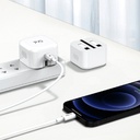 7MD Travel Charger Adapter & USB Cable | Fast Charging | Safety Protection | Wide Compatbility | Fleixble & Durable Cable | Quality Material | 2 Years Warranty | 7MD-03UCL |