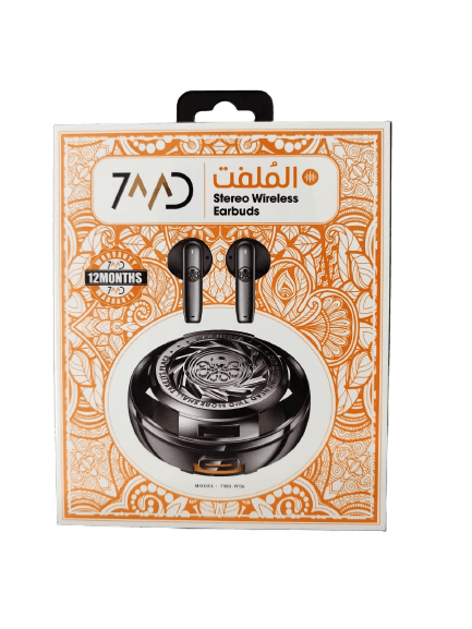 7MD Stereo wireless Earbuds | Unique Design | Quality Material | HiFi Sound Quality | Comfortable & Durable | Safe & Reliable | 12 Months Warranty | 7MD-W56 |