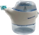 Nascool Nasal Irrigator | Perfect Solution For Nose Congestion | Drug-Free | Safe & Hygiene | Quick & Efficient | FDA Approved | Single Dosage Calculated | 50 Salt Packets & Measuring Cup Included |