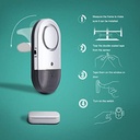 Door & Window Magnetic Sensor Security Alarm | 125 dB Loud Alarm | For Home & Office | Easy & Wireless Instlattion | Modern & Sleek Design | Batteries Included | Ultra-slim Design | Durable Construction | No Electricity Needed |