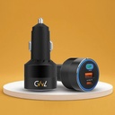 7MD Car Adapter Charger | Super Fast Charging | Dual Port | Safety Protection | Wide Compatibility | Premium Quality | 2 Years Warranty | RDC-3227 |