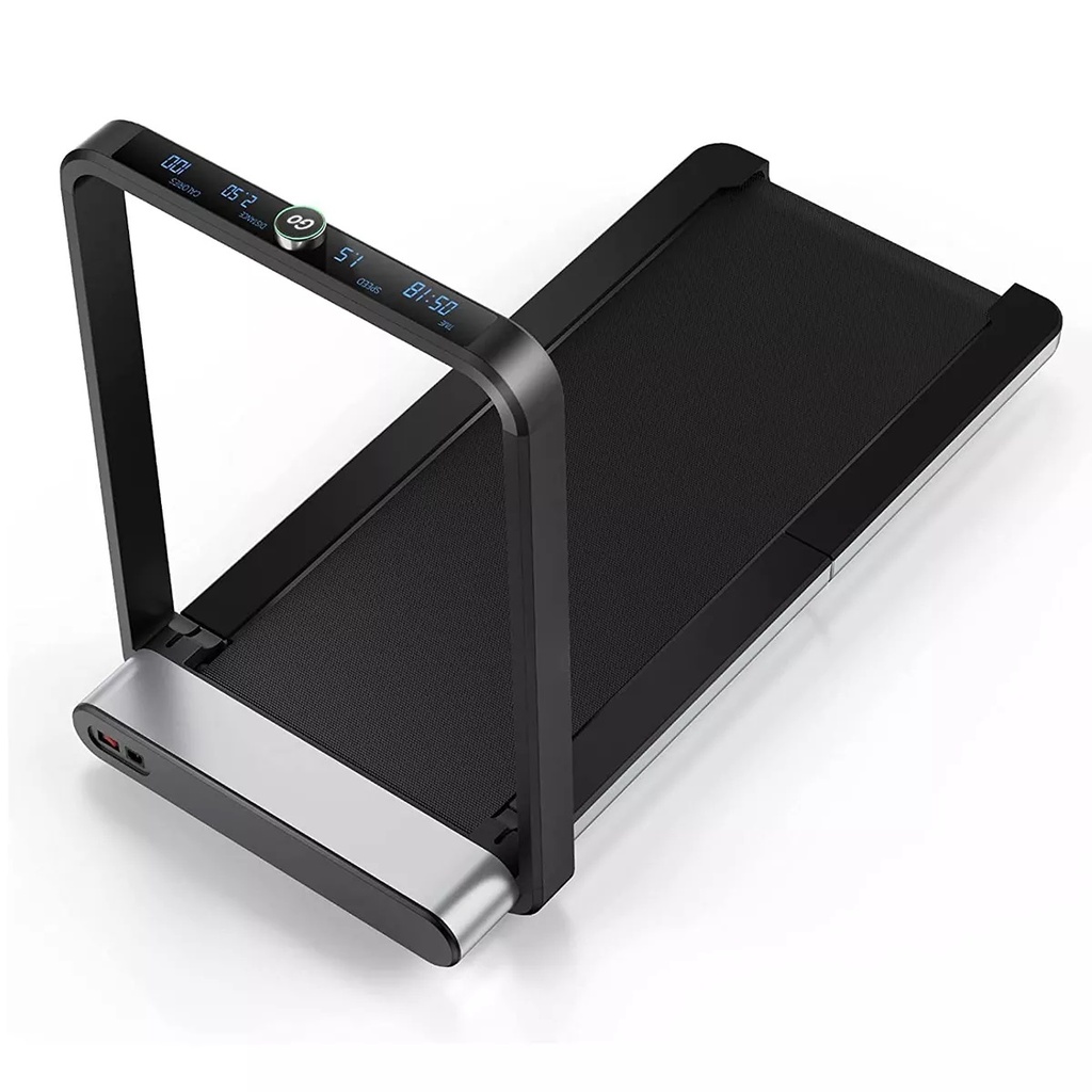 Kingsmith WalkingPad Treadmill | Innovative Double Folding Technology | Digital Display Screen | One Touch Operation | NFC Pairing | App Digital Monitor | Detachable Phone Holder | Integrated Luxury Frame | Overload Protection | 1 Year Warranty | TRX21F | Grey