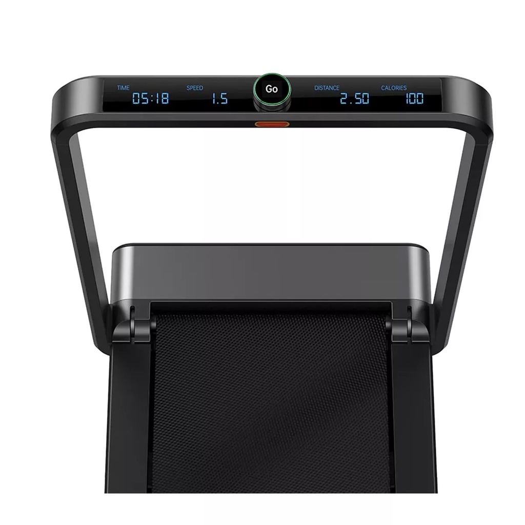 Kingsmith WalkingPad Treadmill | Innovative Double Folding Technology | Digital Display Screen | One Touch Operation | NFC Pairing | App Digital Monitor | Detachable Phone Holder | Integrated Luxury Frame | Overload Protection | 1 Year Warranty | TRX21F | Grey