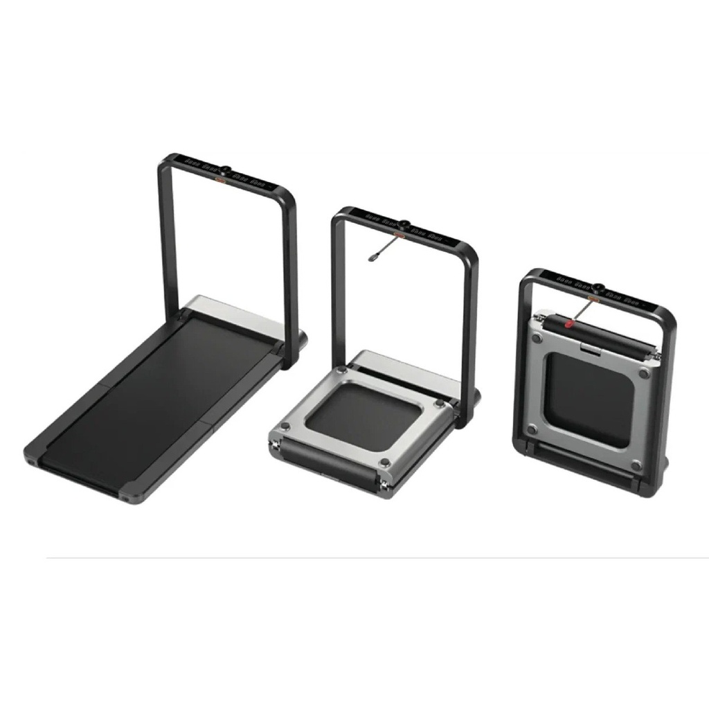 Kingsmith WalkingPad Treadmill | Innovative Double Folding Technology | Digital Display Screen | One Touch Operation | NFC Pairing | App Digital Monitor | Detachable Phone Holder | Integrated Luxury Frame | Overload Protection | 1 Year Warranty | TRX21F | Grey