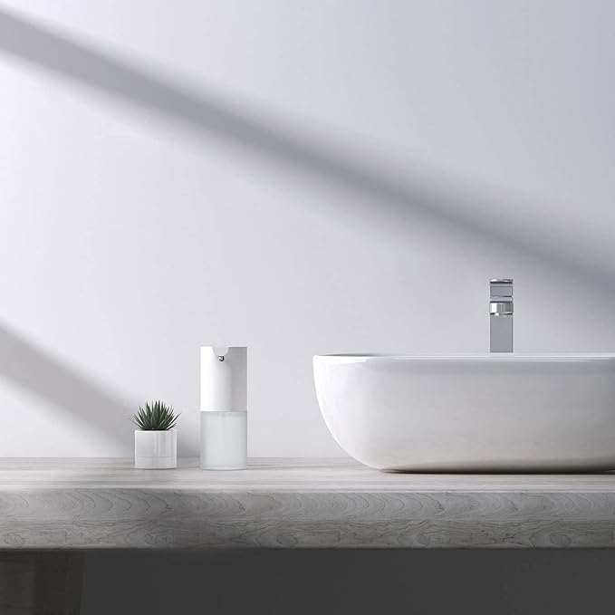 Xiaomi Automatic Foaming Soap Dispenser | Automatic Hand Detection | Spill Proof | Contactless & Hygenic | Creamy Foam | Elegant & Durable | IPX4 Waterproof | Silent Motor | MJXSJ03XW |