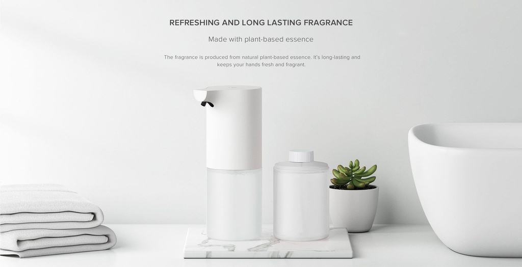 Xiaomi Simpleway Foaming Hand Soap (1-Pack) | Refreshing Fragrance | Creamy Foam | Balanced pH | Skin-Friendly | Long-lasting Fragrance | Natural Ingredients |