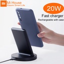 Xiaomi Wireless Charger 20W Max Qi Fast Wireless Charging Stand Horizontal for Mi 9 (20W) MIX 2S Samsung S10