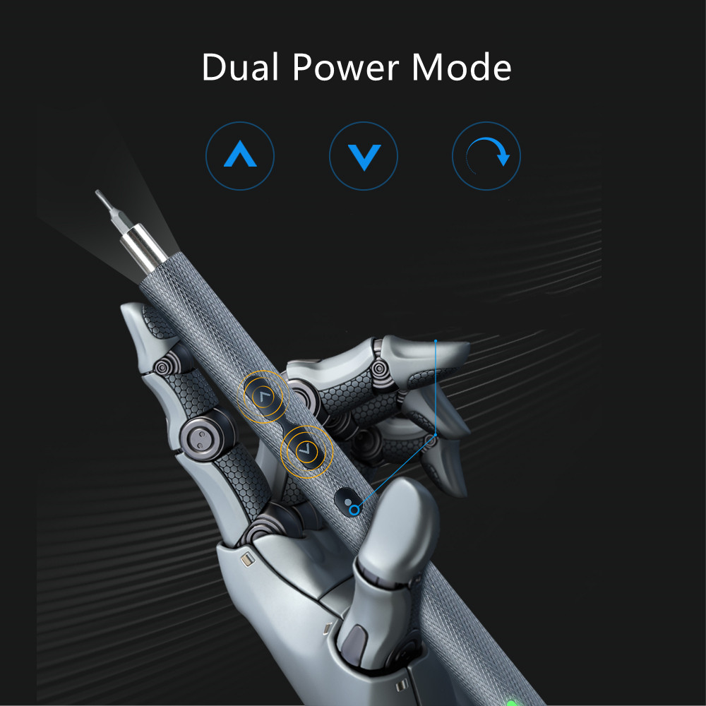 7MD Precision Electric 36 in 1 Screwdriver Set | USB-C Rechargeable Battery | Adjustable Torque | Dual Speed Modes | Stable Opening & Closing | Strong Magnetic Hold | Easy to Use | Portable & Cordless Design | LED Lighting | Premium Steel | 12 Months Warranty | KS-882040 |