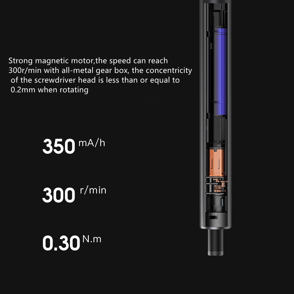 7MD Precision Electric 36 in 1 Screwdriver Set | USB-C Rechargeable Battery | Adjustable Torque | Dual Speed Modes | Stable Opening & Closing | Strong Magnetic Hold | Easy to Use | Portable & Cordless Design | LED Lighting | Premium Steel | 12 Months Warranty | KS-882040 |