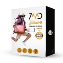 7MD Combo Box for Travelling Includes | 10000 mAh Power Bank | Travel Charger Adapter | Dual Port Super- Car Charger | C-C Cable + Lightning Cable + USB-C Cable | Bag Included | 12 Months Warranty | 7MD-TR |