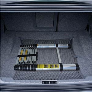 Telescopic A-shaped Ladder | Indoor & Outdoor Use | Anti-Scratch Material | Safe & Reliable | Foldable Design | Adjustable Height | Easy To Move | High Quality Material | MDL-350Z-LW