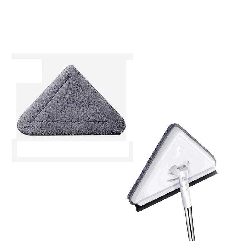 Multifunction Triangle Dust Mop Household Window Wiper | Adjustable Length | Wet & Dry Use | Non-Slip Handle | 360 Degree Rotation | Comfortable & Effective Cleaning |