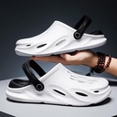 Unisex Breathable Clogs Shoes For Indoor & Outdoor use | Adjustable Strap Design | Non-Slip Sandals | High Quality Rubber | Super-Comfortable To Wear | Fancy & Durable |