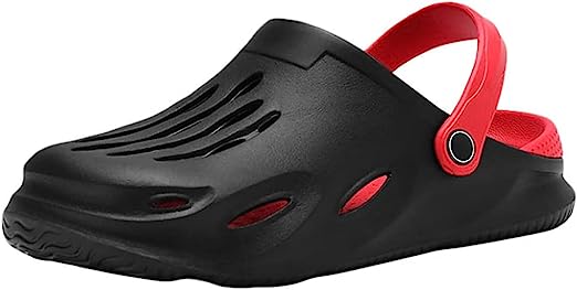 Unisex Breathable Clogs Shoes For Indoor & Outdoor use | Adjustable Strap Design | Non-Slip Sandals | High Quality Rubber | Super-Comfortable To Wear | Fancy & Durable |