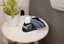 Blaulock 4 in 1 Charging Station W3, Wireless Charger for iPhone8/x/Xs/Xs Max, Samsung Galaxy S9//S8/S7,Charger for AirPods/iWatch Series 2/3/Nike+/Edition(Not 4&1)(Black)