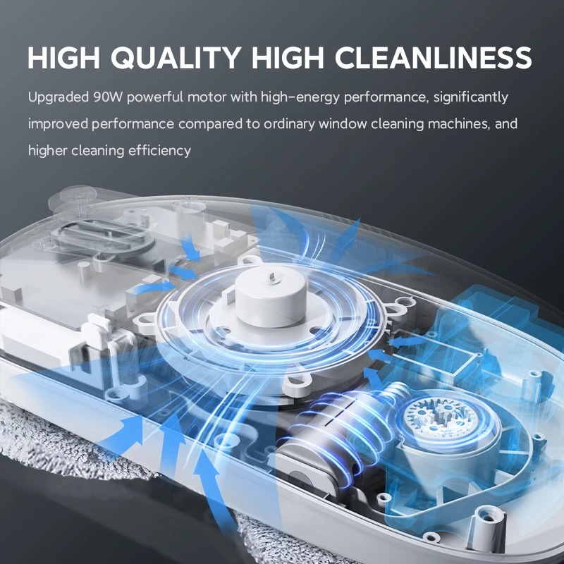 Lydsto Window Cleaning Robot W03  | Dual Nozzle Design | 4 Cleaning Modes | Easy To Operate | Multiple Protection | Perfect Cleaning | XD-CCJQR03A |