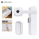 Yeelock Smart Keyless Fingerprint Lock For Drawer & Cabinet | 0.5s Fast Unlock | Supports 16 Fingerprints | High Recognition Rate | ZNGS06YSB |