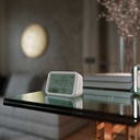 Porodo WiFi Smart Clock - Ambience Sensor | Temperature & Humidity & Brightness Sensors | Set Smart Alerts | PD-LSTHSR-WH |