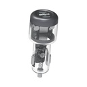 Powerology Quick-Charge Crystalline Series Car Charger | Dual USB-C Port | Patented Design | Multiple Protection | PD 35W | Premium Quality | PCCSR011 |