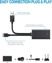 7MD Micro USB Ethernet Adapter | 10/100Mbps Fast & Stable Internet Speed | Supports ChromeCast &  TV Stick & ChromeCast Audio & Much More |