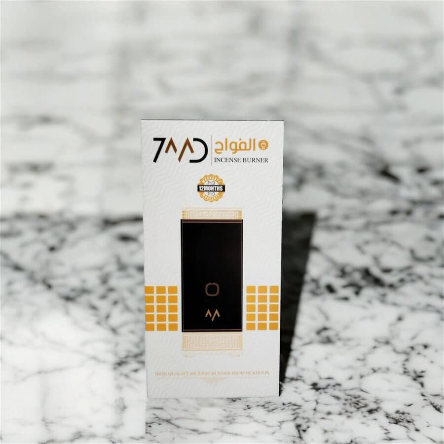 7MD High Quality Incense Burner Bukhoor | Unique Design | Tested Coil | Type-C Fast Recharge | Auto-off Timer | Incense Box | Turbo Fan | Safety Lock |