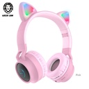 Green Lion Kids Headphones | 5 Hours Play Time | TF Card & AUX Ports | BT 5.0 | Safe Sound | Premium Quality | 2 Years Warranty | GNKIDWIRHPPK |