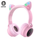 Green Lion Kids Headphones | 5 Hours Play Time | TF Card & AUX Ports | BT 5.0 | Safe Sound | Premium Quality | 2 Years Warranty | GNKIDWIRHPPK |