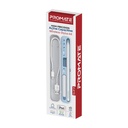 Promate High Precision Active Capacitive Wireless Stylus Kit | High Sensitivity | Lag-Free | Auto Sleep | Smooth Responsiveness | Tilt Recognition | Extra Nib Included | Palm Rejection | 11 Hours Working Time | Quil-2 |