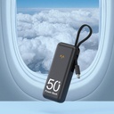 7MD Mini Power Bank Type-C| 5000 mAh Capacity | Built-in Type-C Cable | Fast Charging | Small & Light Weight | Safe & Reliable | , Winter Collection