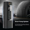 7MD Smart Air Pump System | Quick Inflation | Compact & Portable | Long Battery Life | Multiple Nozzles | LCD Display | LED Flashlight | 12 Months Warranty |