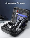 Glaker 2 in 1 Professional Hair Clipper + Trimmer | Long Battery Life | LED Display | Safe & Comfortable | Powerful & Quiet Motor | K11S |