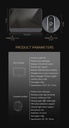Smart PeepHole Viewer Door Bell | Night Vision | 3 Months Standby | PIR Motion Detection | 2-Way Audio | Smart App Control |