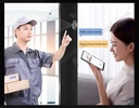 Smart PeepHole Viewer Door Bell | Night Vision | 3 Months Standby | PIR Motion Detection | 2-Way Audio | Smart App Control |