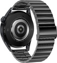Green Lion G-Master Stainless Steel Smart Watch | Waterproof | Long Lasting Battery | Bluetooth Call | Voice Assistant | Calls & Social Notification | Health Monitoring | 2 Years Warranty | GNGMSWSSBK/SL