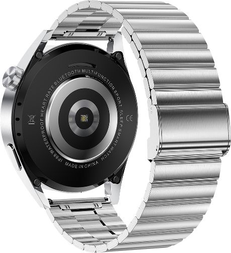 Green Lion G-Master Stainless Steel Smart Watch | Waterproof | Long Lasting Battery | Bluetooth Call | Voice Assistant | Calls & Social Notification | Health Monitoring | 2 Years Warranty | GNGMSWSSBK/SL