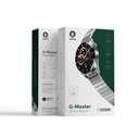 Green Lion G-Master Stainless Steel Smart Watch | Waterproof | Long Lasting Battery | Bluetooth Call | Voice Assistant | Calls & Social Notification | Health Monitoring | 2 Years Warranty | GNGMSWSSBK/SL